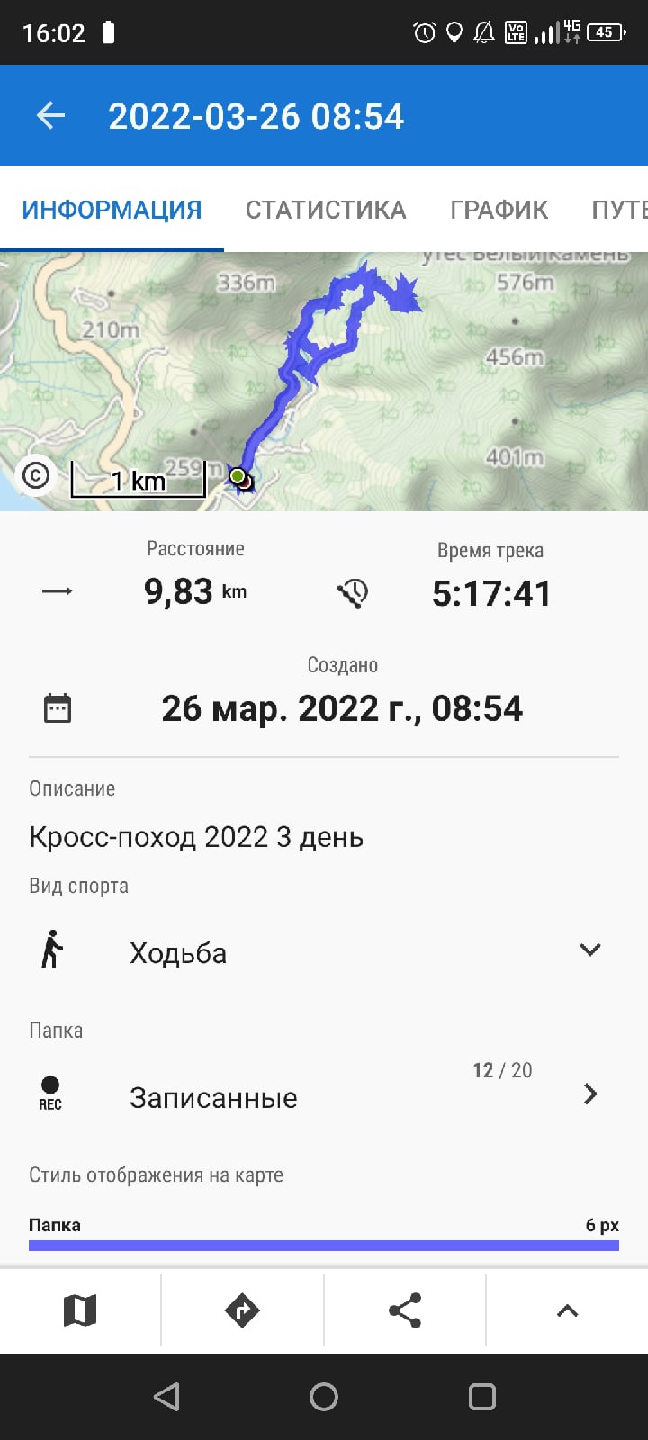 Городские соревнования «Кросс-поход 2022».