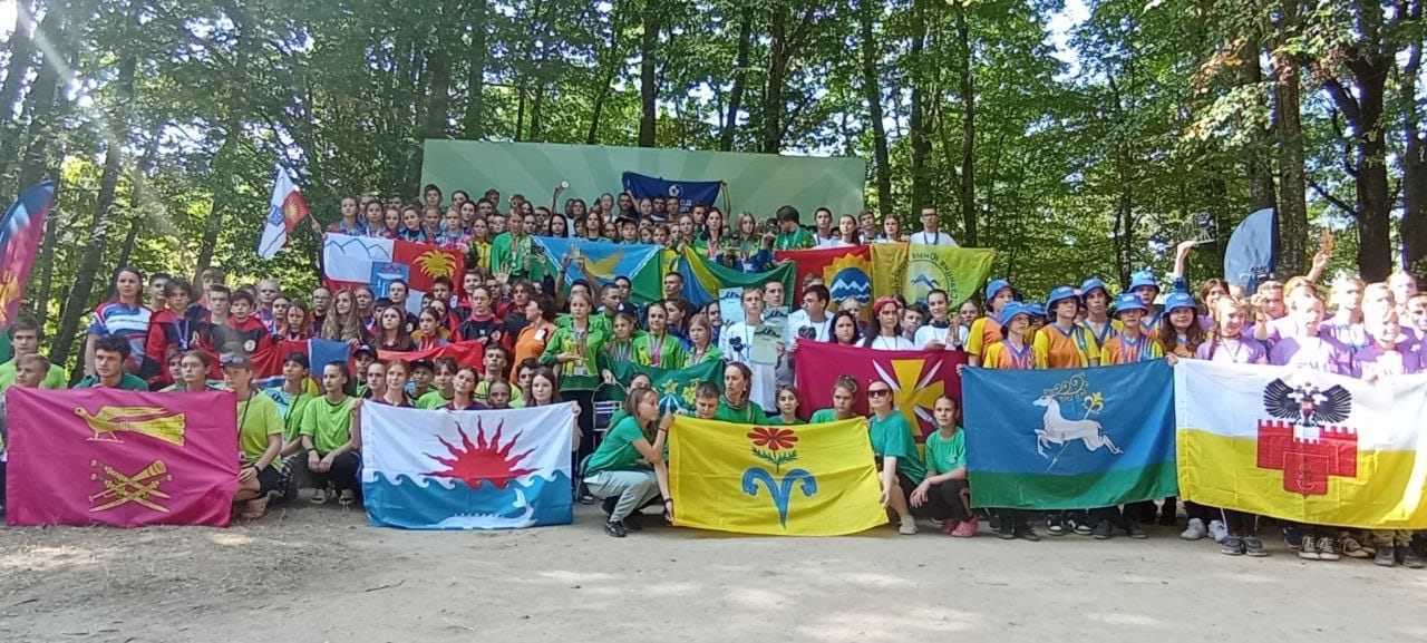 Фестиваль юных туристов Кубани.